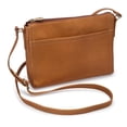 thumbnail image 1 of Le Donne Leather Finte Crossbody LD-8032, 1 of 4
