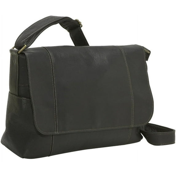 Le Donne Leather Flap Over Shoulder Bag LD-5004