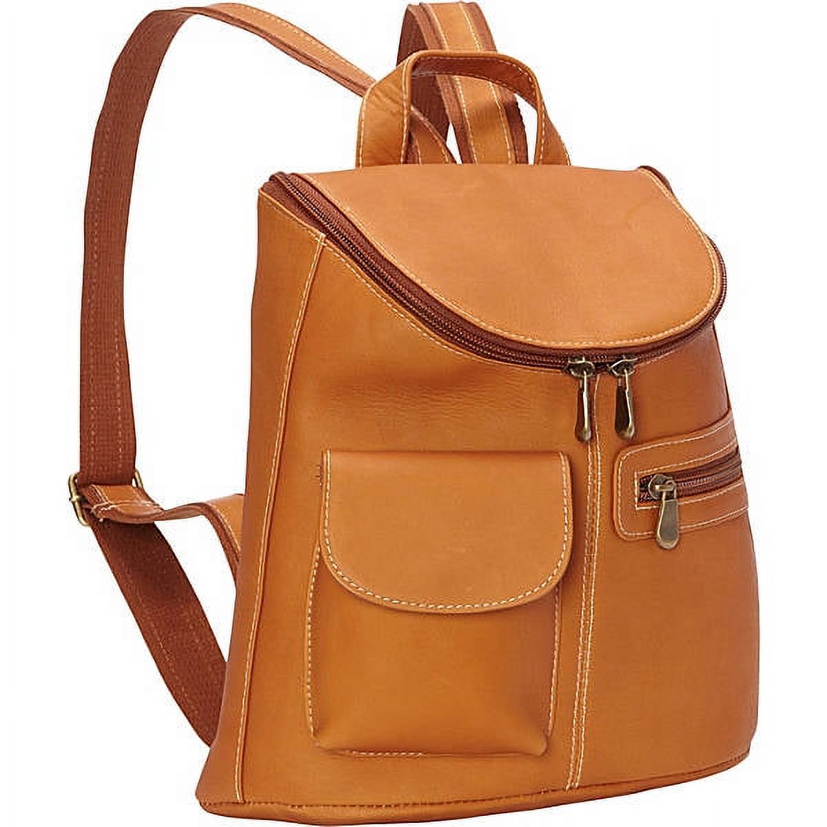 Le Donne Leather Lafayette Classic Backpack LD-9108 - image 1 of 5