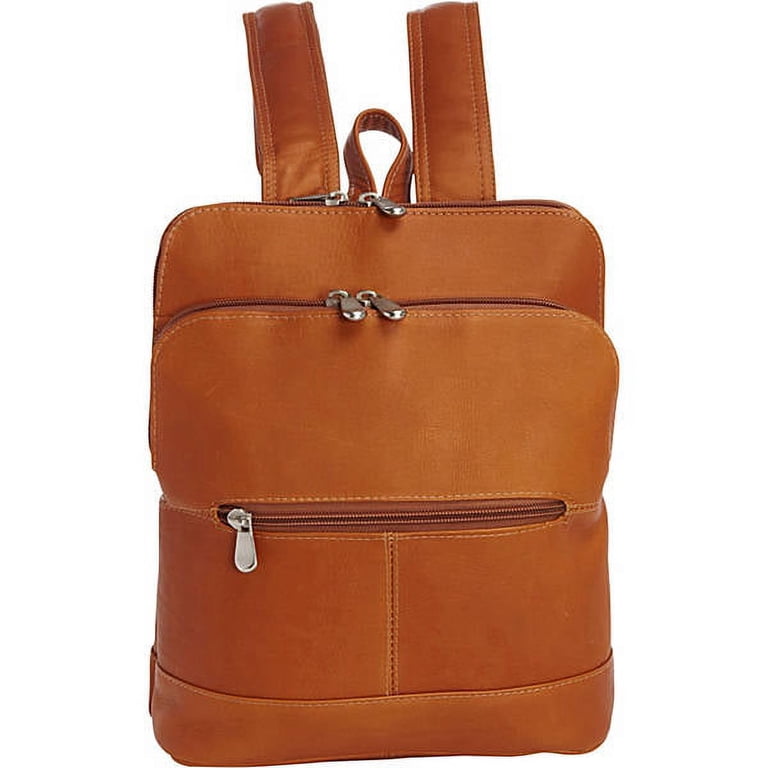 Le Donne Leather Backpack Le Donne Leather Multi-Pocket Backpack - QVC.com main image 2