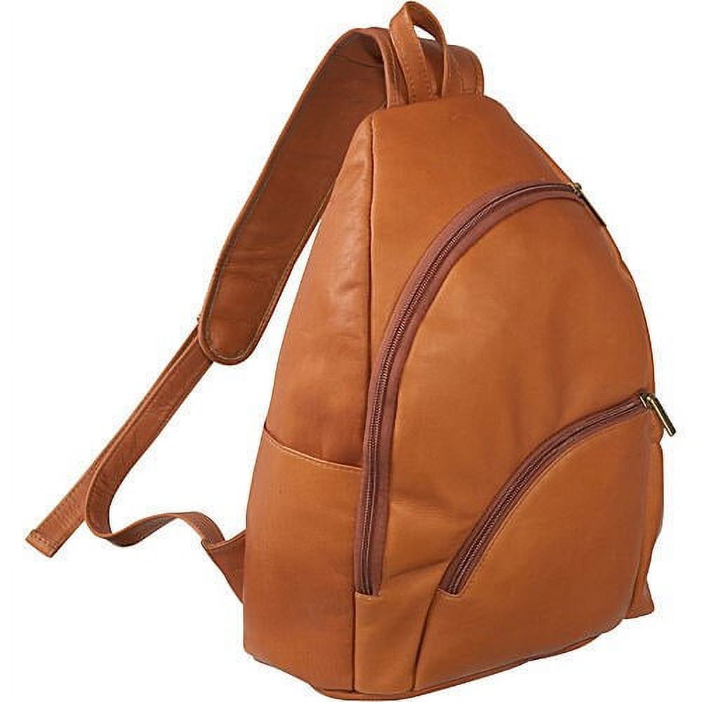 Le Donne Leather Two Zip Sling Pack LD-2012 - image 1 of 5