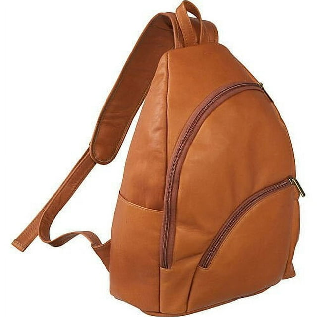 Le Donne Leather Two Zip Sling Pack LD-2012