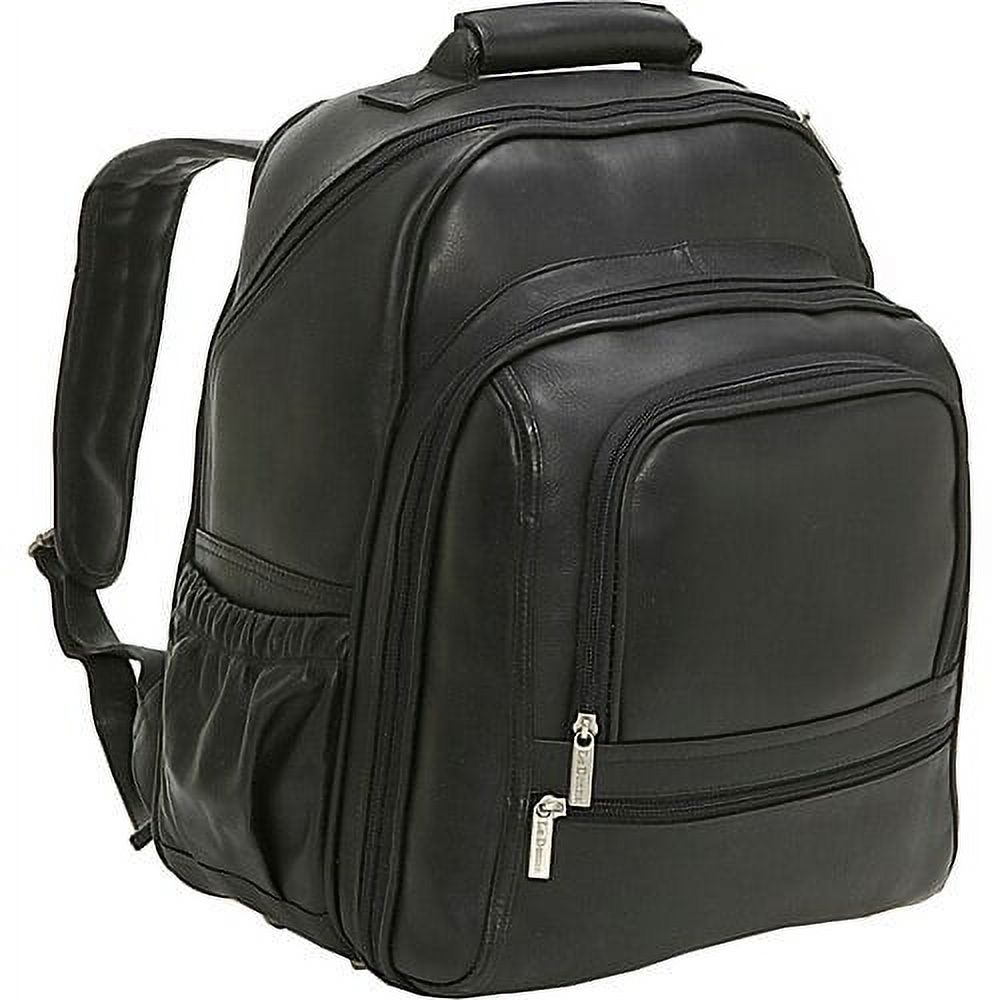 Le Donne Leather Vachetta Large Laptop Backpack T-620B-R - image 1 of 2
