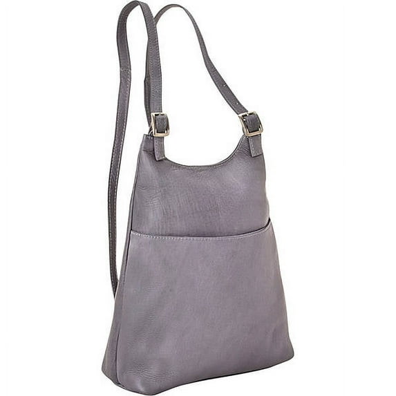 Le Donne Leather Womens Slim Sling Backpack LD-961