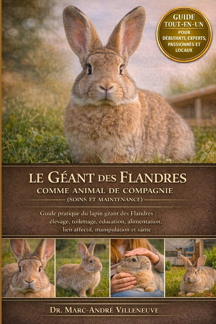 Le GÃ©ant des Flandres comme Animal de Compagnie (Soins et Maintenance): Guide pratique du lapin gÃ©ant des Flandres: Ã©lev, (Paperback)
