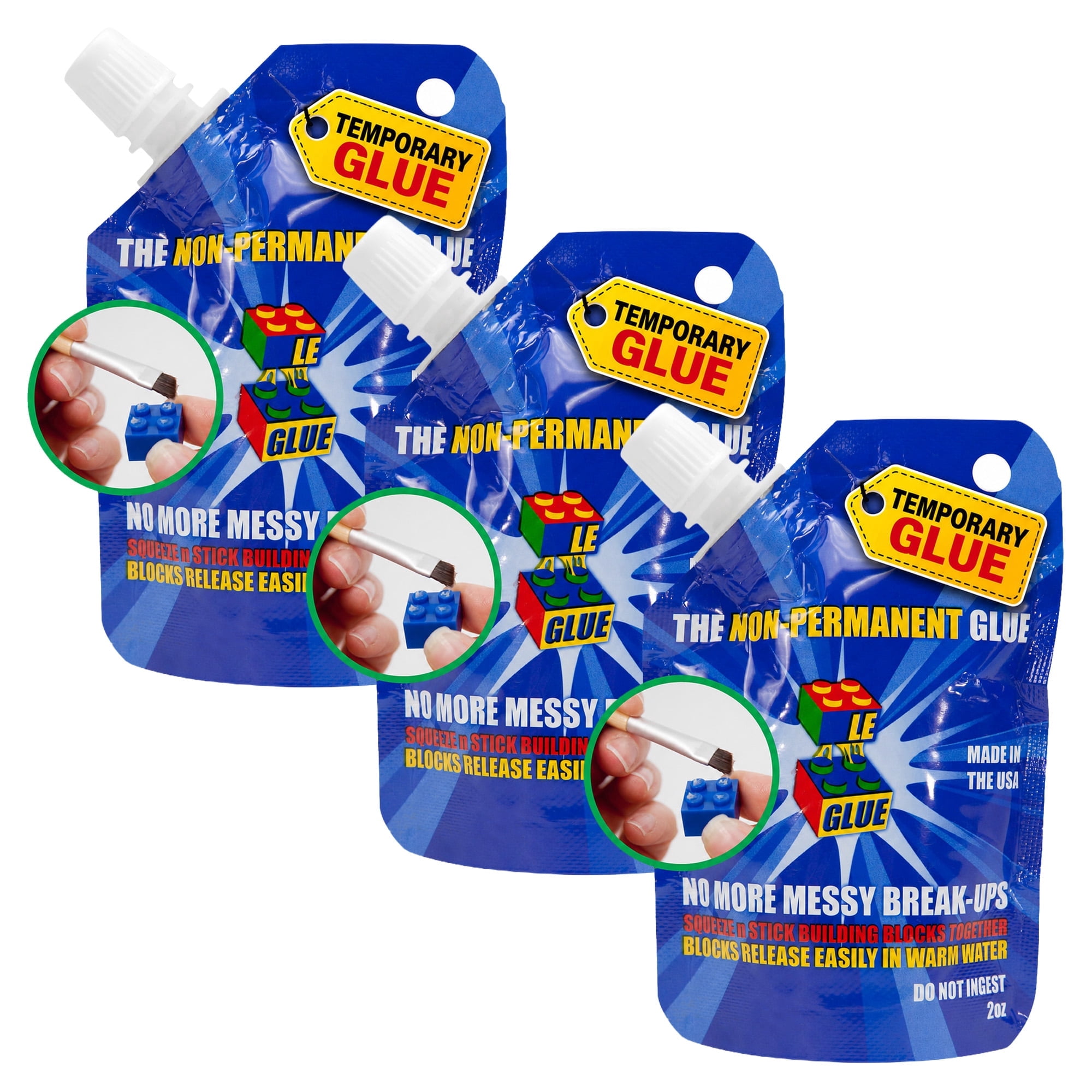 Le Glue Temporary Glue | 3-Pack