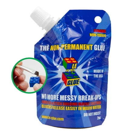 Le Glue Temporary Glue Adhesive for Plastic Building Blocks