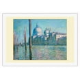thumbnail image 1 of Le Grand Canal Venice Italy - From an Original Color Painting by Claude Monet c.1908 - Fine Art Rolled Canvas Print 27in x 40in, 1 of 4