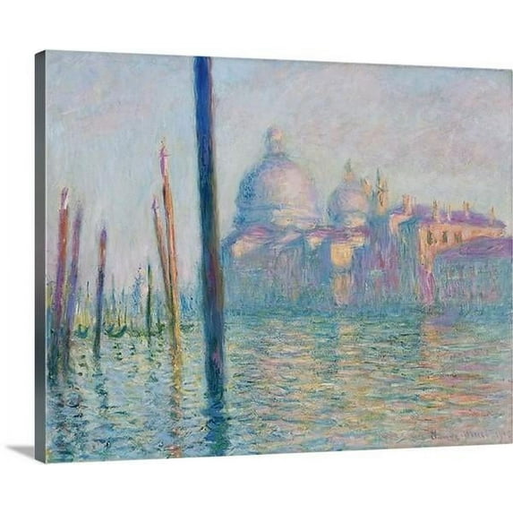Le Grand Canal by Claude Monet Le Grand Canal Claude Monet Classic Art Canvas