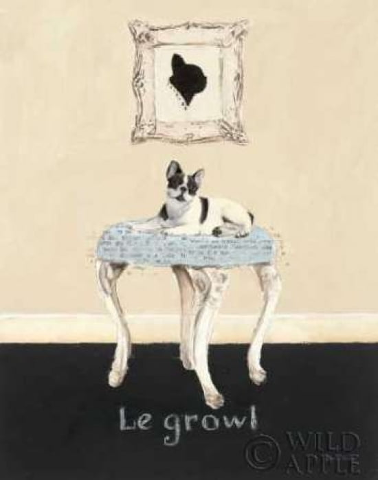 Le Growl Canvas Art - Emily Adams (22 x 28)