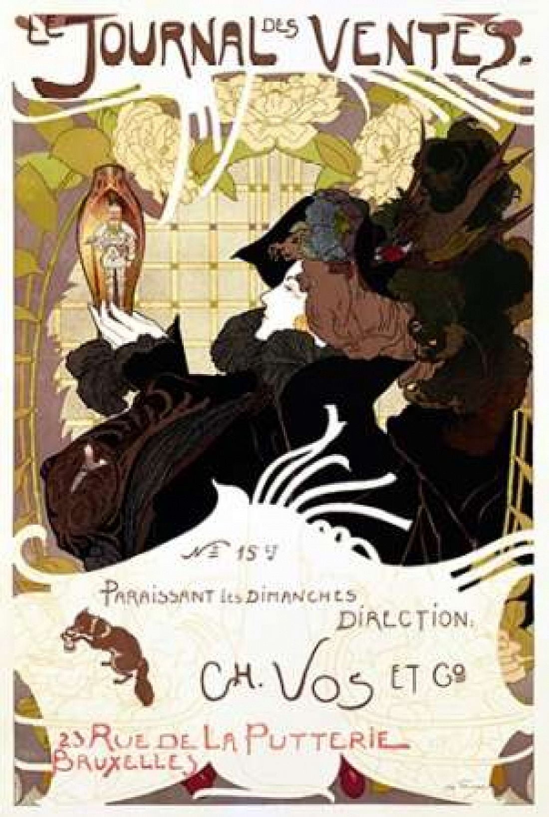 Le Journal des Ventes Canvas Art - Georges De Feure (20 x 28)