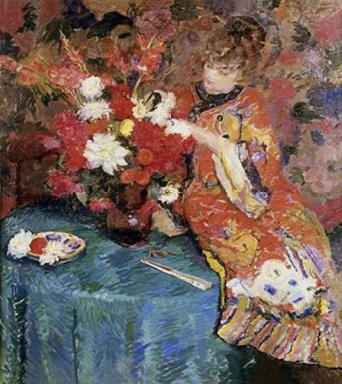 Le Kimono Canvas Art - Ernst Jean Joseph Godfrinon (24 x 24)