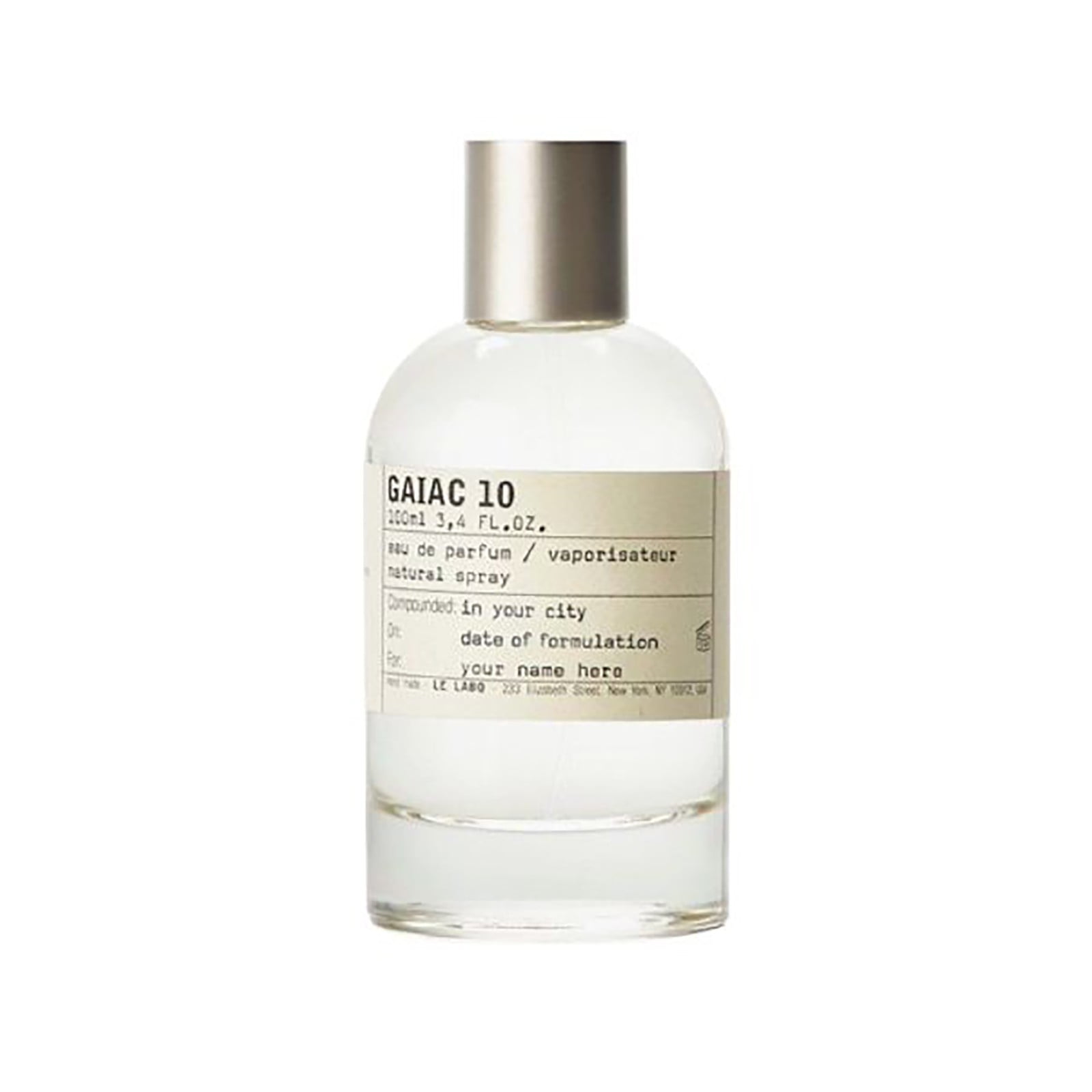 Le-Labo 3.4 Oz/100ml GAIAC 10 # Spray Unisex Women