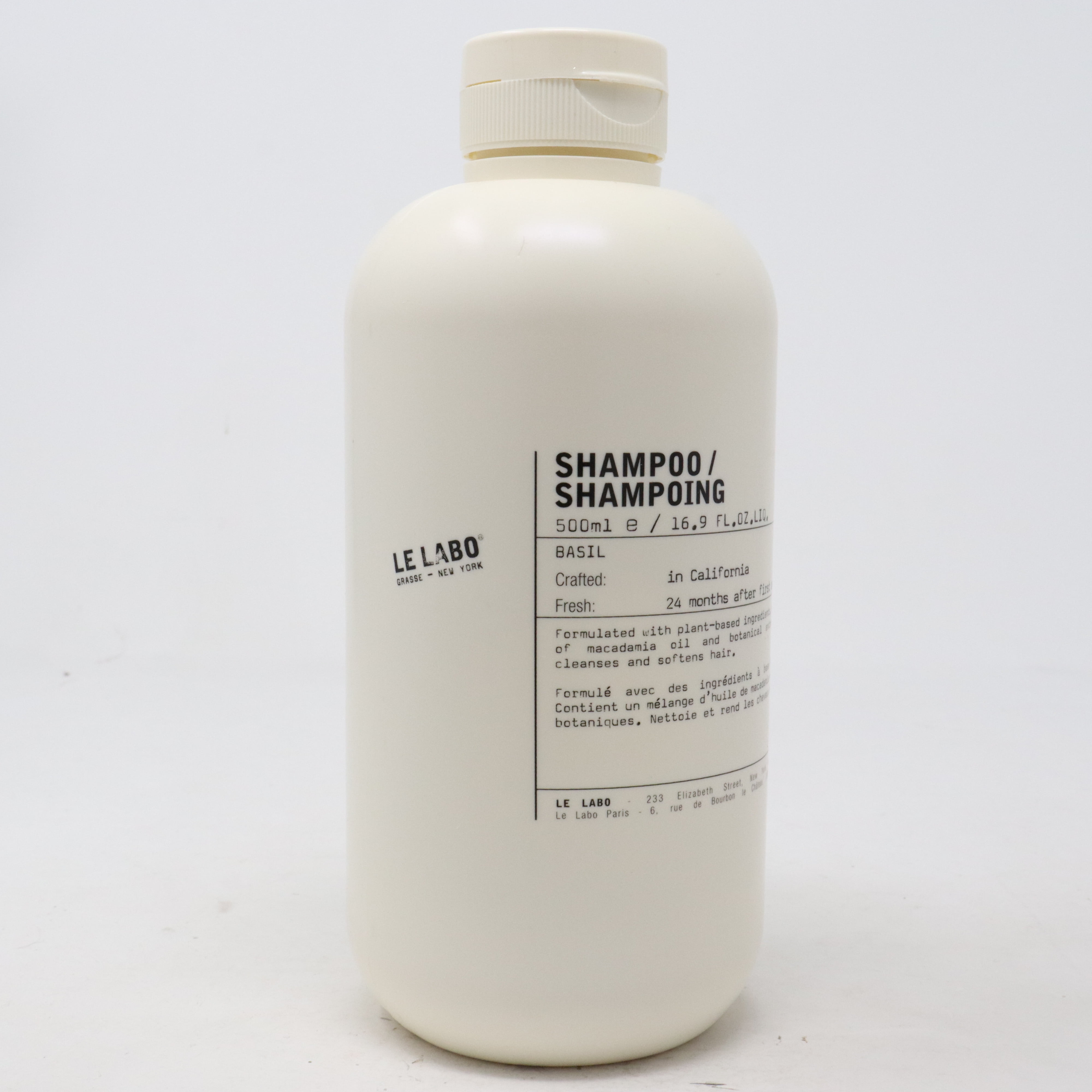 Le Labo Basil Shampoo 16.9oz/500ml New With Box - Walmart.com