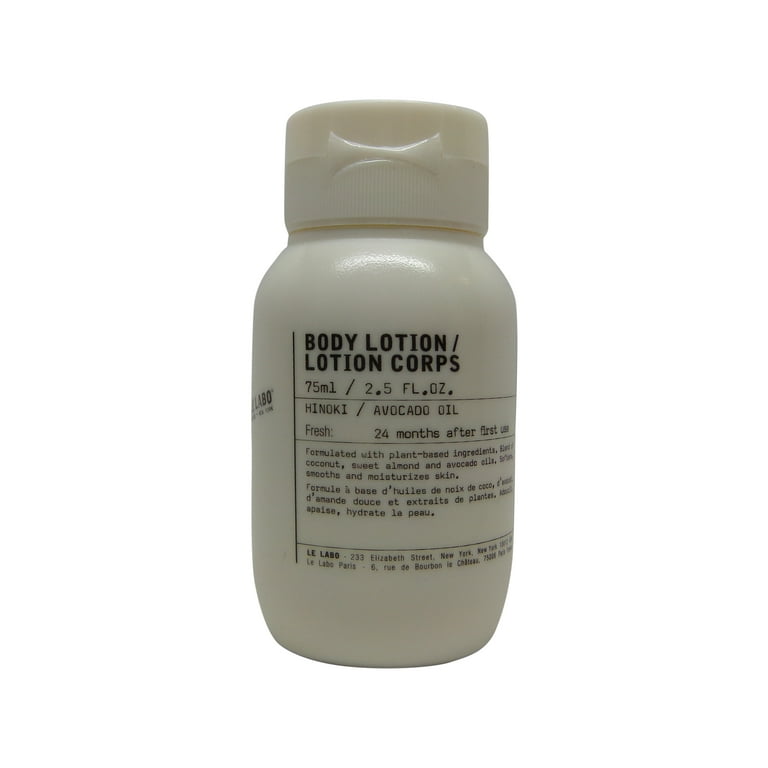 Le Labo Hinoki Vegan Body Lotion, Artificial Colorant-Free