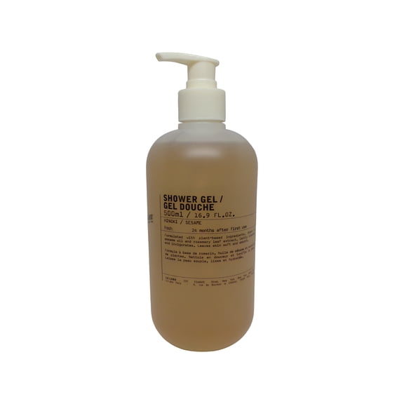 Le Labo Hinoki Shower Gel 16.9oz Bottle.