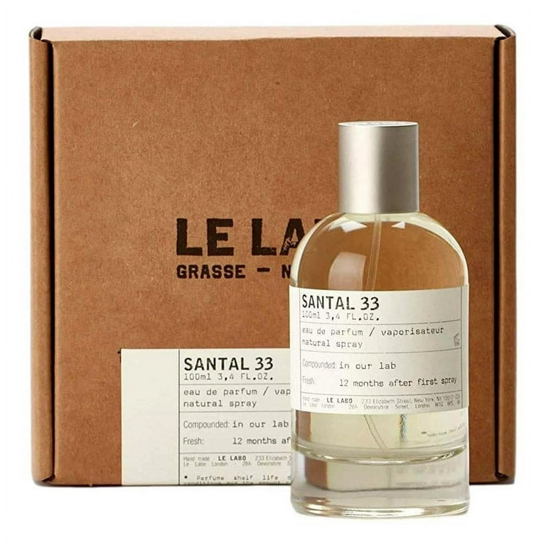 Le Labo Santal 33 Unisex Fragrance Eau de Parfum Spray, 3.4