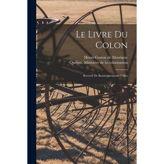 Le Livre Du Colon (Paperback)