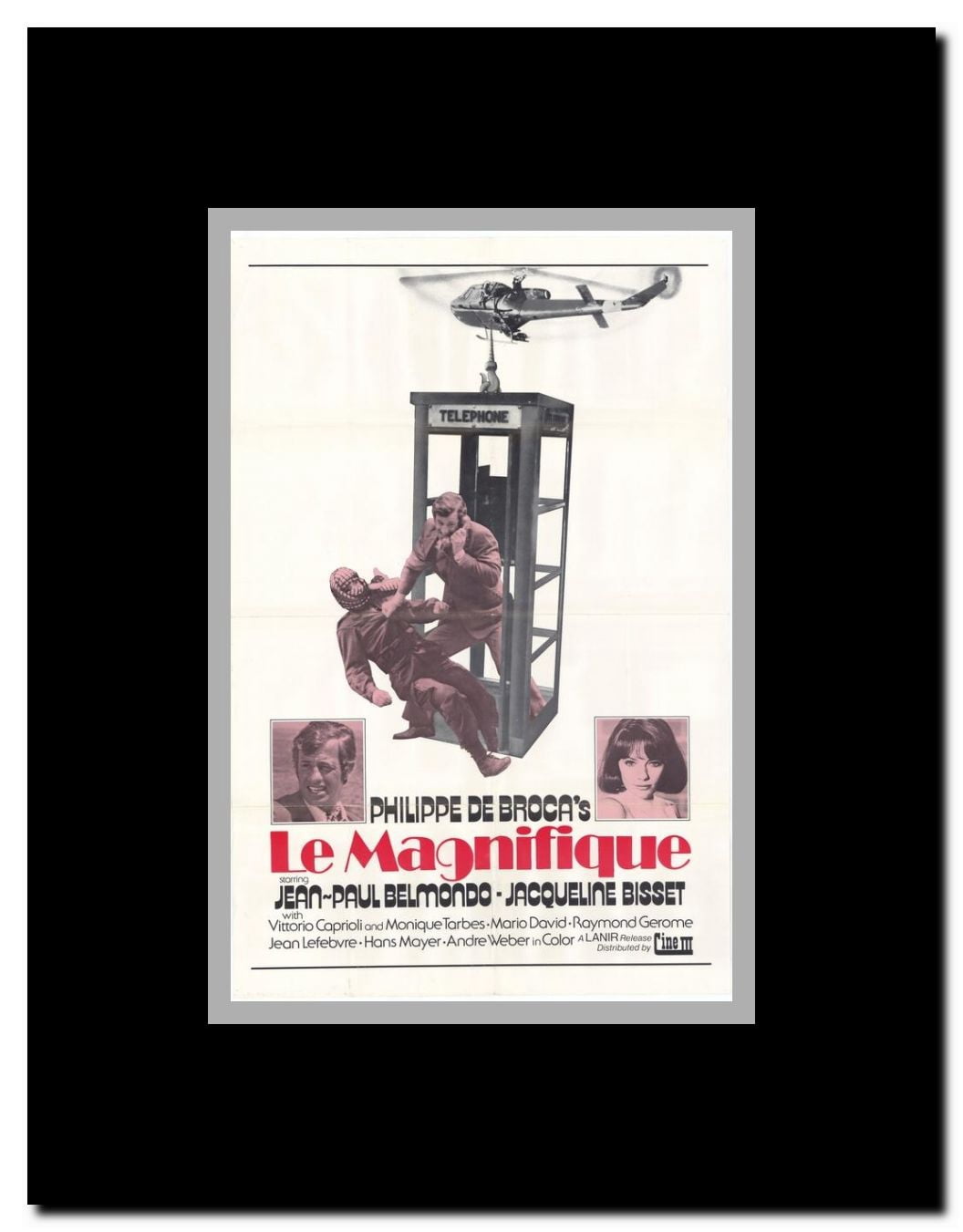 Le Magnifique Framed Movie Poster
