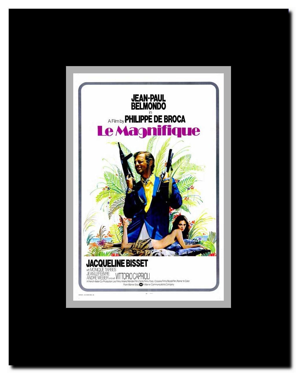 Le Magnifique Framed Movie Poster