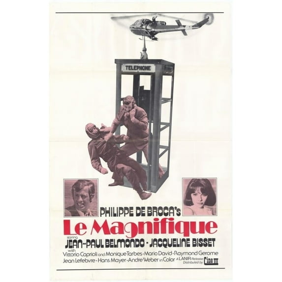 Le Magnifique Movie Poster Print (27 x 40)