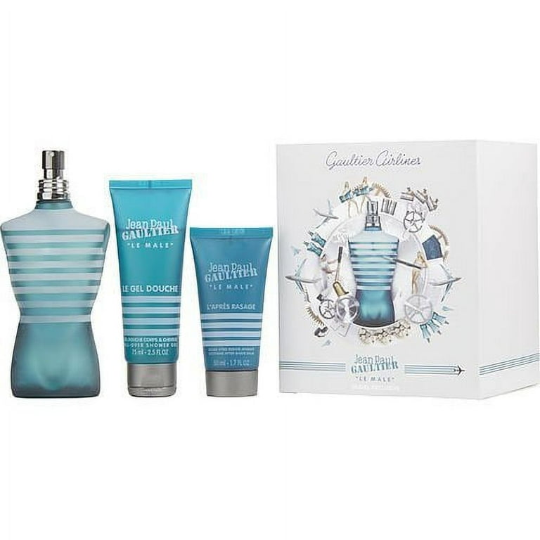 JEAN PAUL GAULTIER LE MALE 3 PCS SET FOR MEN: 4.2 EAU DE TOILETTE