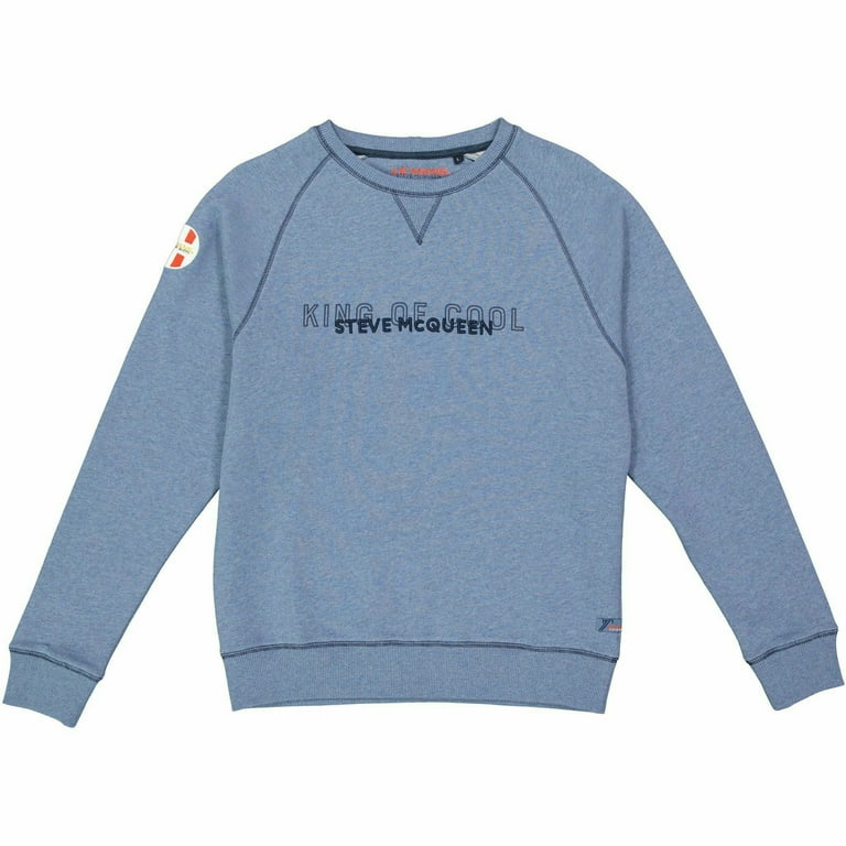 Steve mcqueen online blue sweatshirt