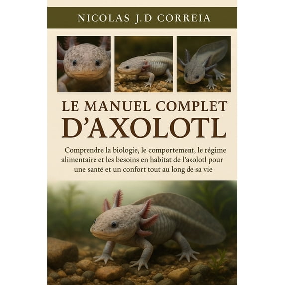 Le Manuel Complet d'Axolotl: Comprendre la biologie, le comportement, le régime alimentaire et les besoins en habitat de, (Paperback)