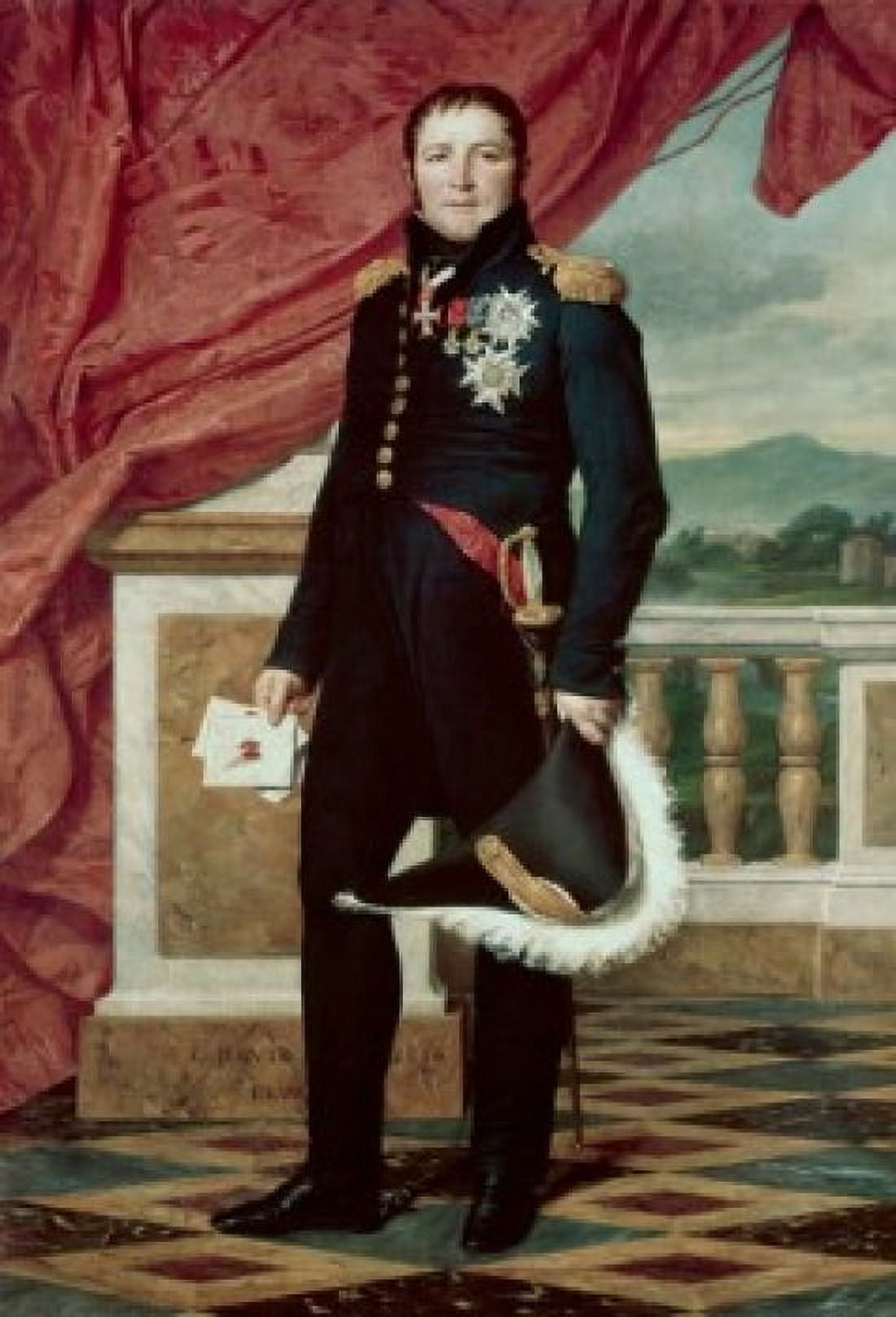 Le Marechal Comte Gerard 1816 Jacques-Louis David (1748-1825 French) Oil On Canvas Metropolitan Museum of Art New York USA Canvas Art - Jacques-Louis David (18 x 24)