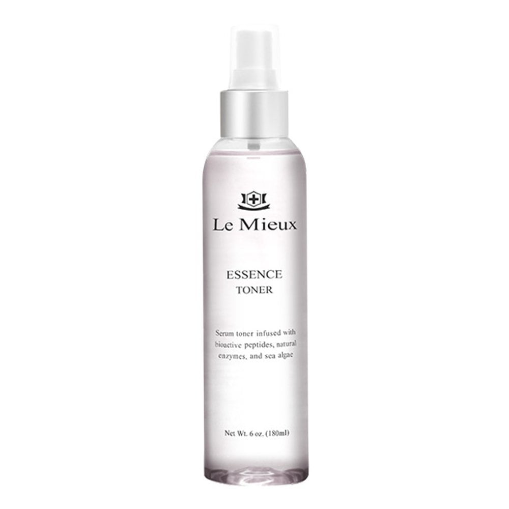 Le Mieux Essence Toner - Serum-Infused Moisturizing Facial Toner Spray with Peptides  Enzymes & Marine Algae for Sensitive Skin (6 oz / 180 ml)