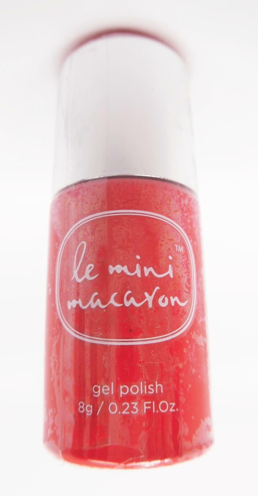 Le Mini Macaron Gel Nail Polish - Rouge Coquelicot - 0.29 fl. oz. 