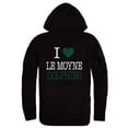 thumbnail image 1 of Le Moyne College Dolphins I Love Hoodie, Black - 2XL, 1 of 1