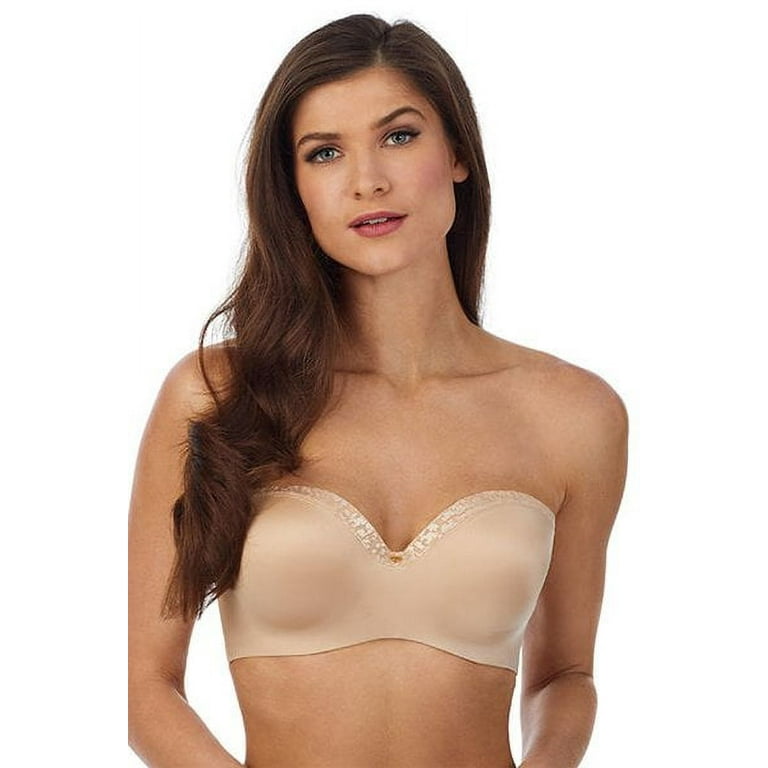 Le Mystere Bra 36E Womens Nude Lace Trim Full Coverage Hook and Eye  Underwire