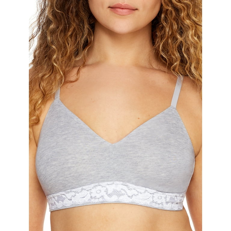 Le Mystere Womens Organic Cotton Touch Lounge Wire-Free Bra Style-8020