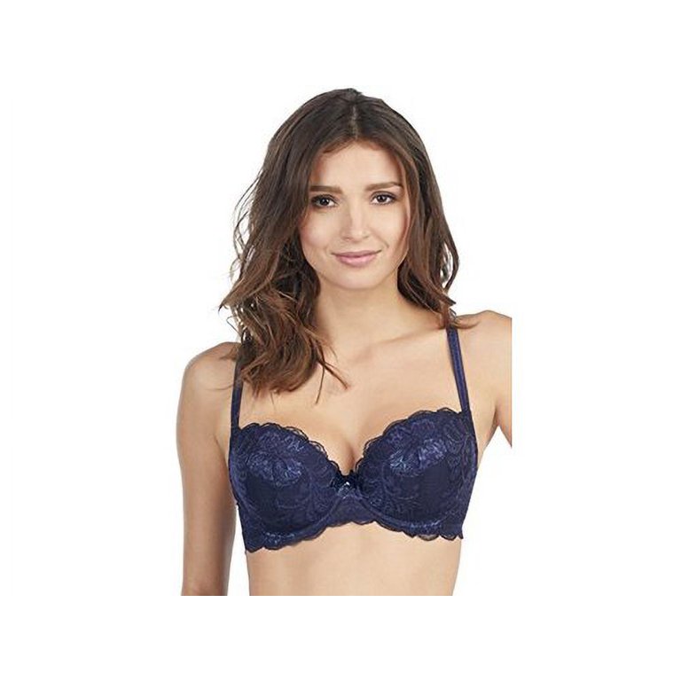 Le Mystere Women's Sophia Classic Underwire Bra - Silky Microfiber With Lace