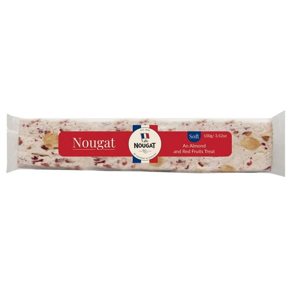 Le Nougat Soft Almond & Red Fruits Nougat Bar, 3.52oz
