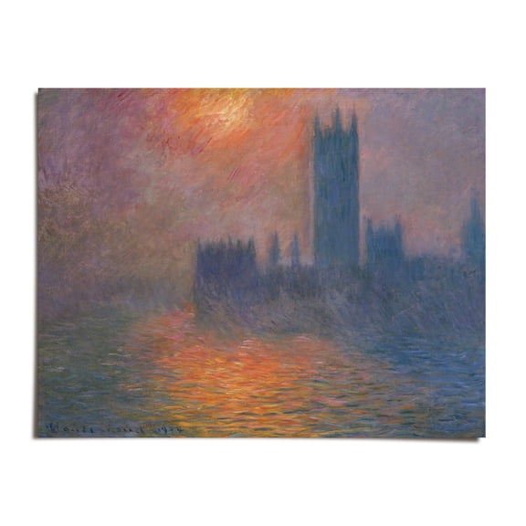 Le Palais da Mula - Claude Monet - 9x12 - Wall Art Print - UNFRAMED