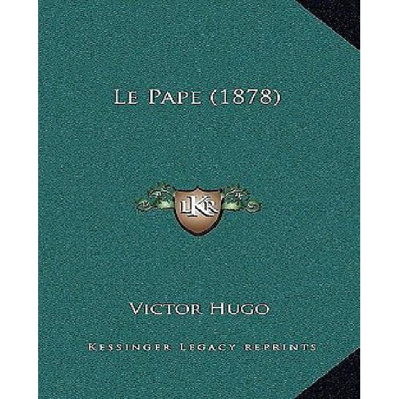 Le Pape (1878) Paperback