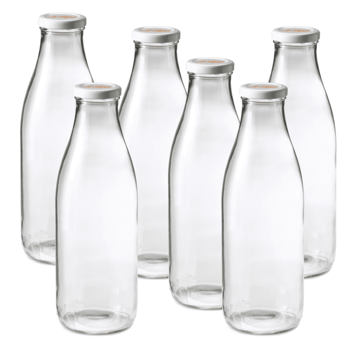 Buy Wholesale China 16oz Glass Milk Bottles With Reusable Metal Twist Lids  & Glass Milk Bottle at USD 0.22