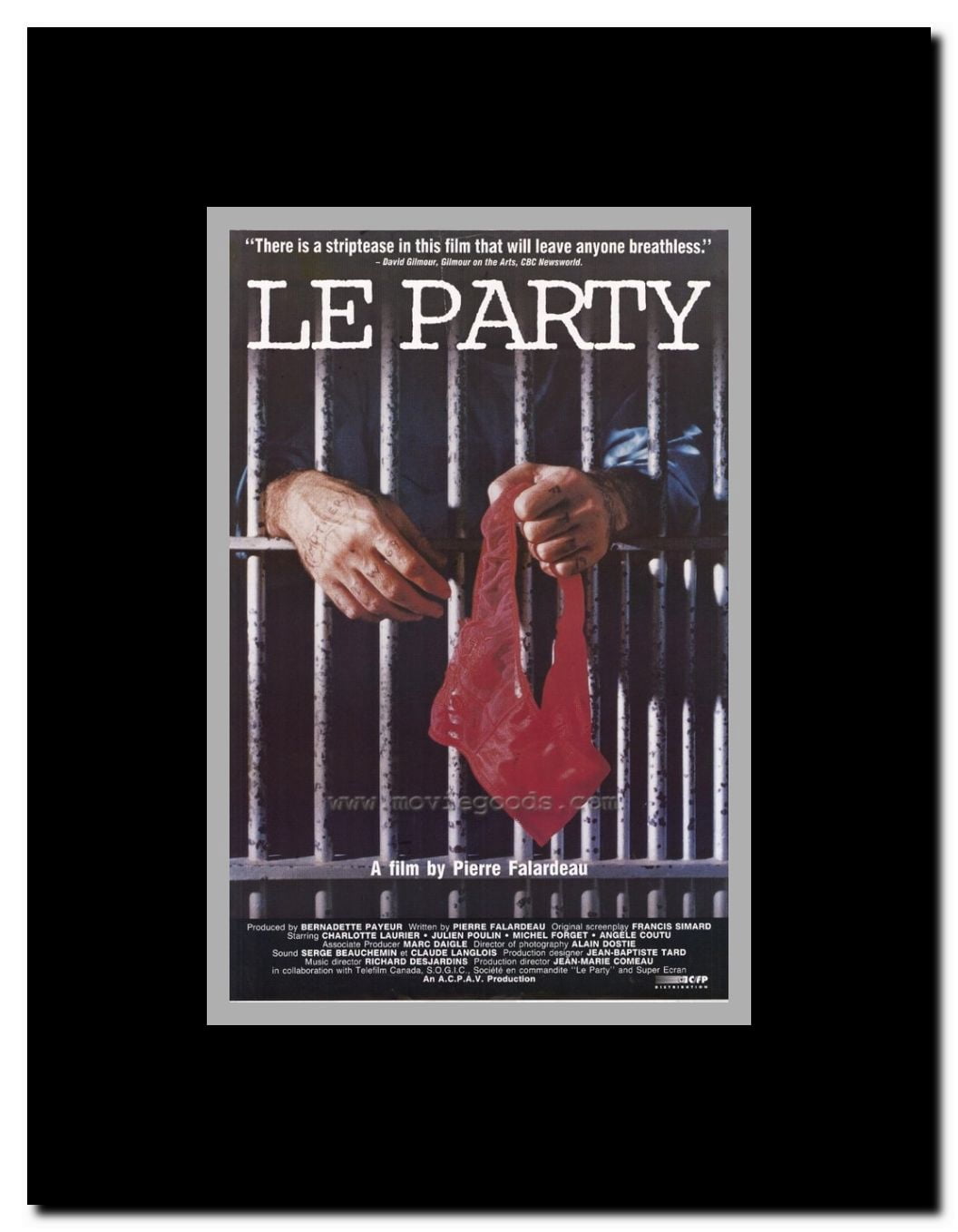 Le Party Framed Movie Poster