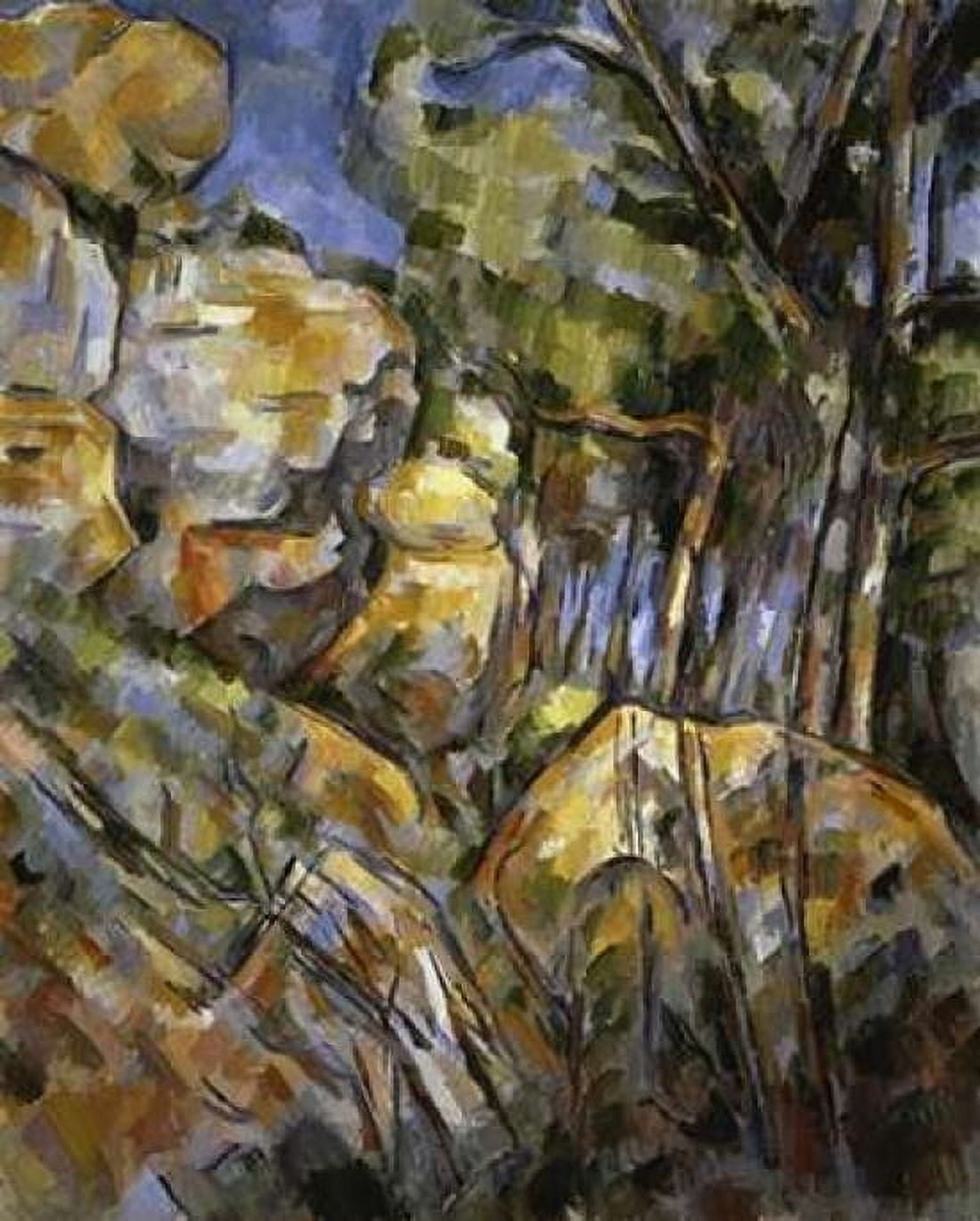 Le Paysage des Dernieres Annes Canvas Art - Paul Cezanne (24 x 30)