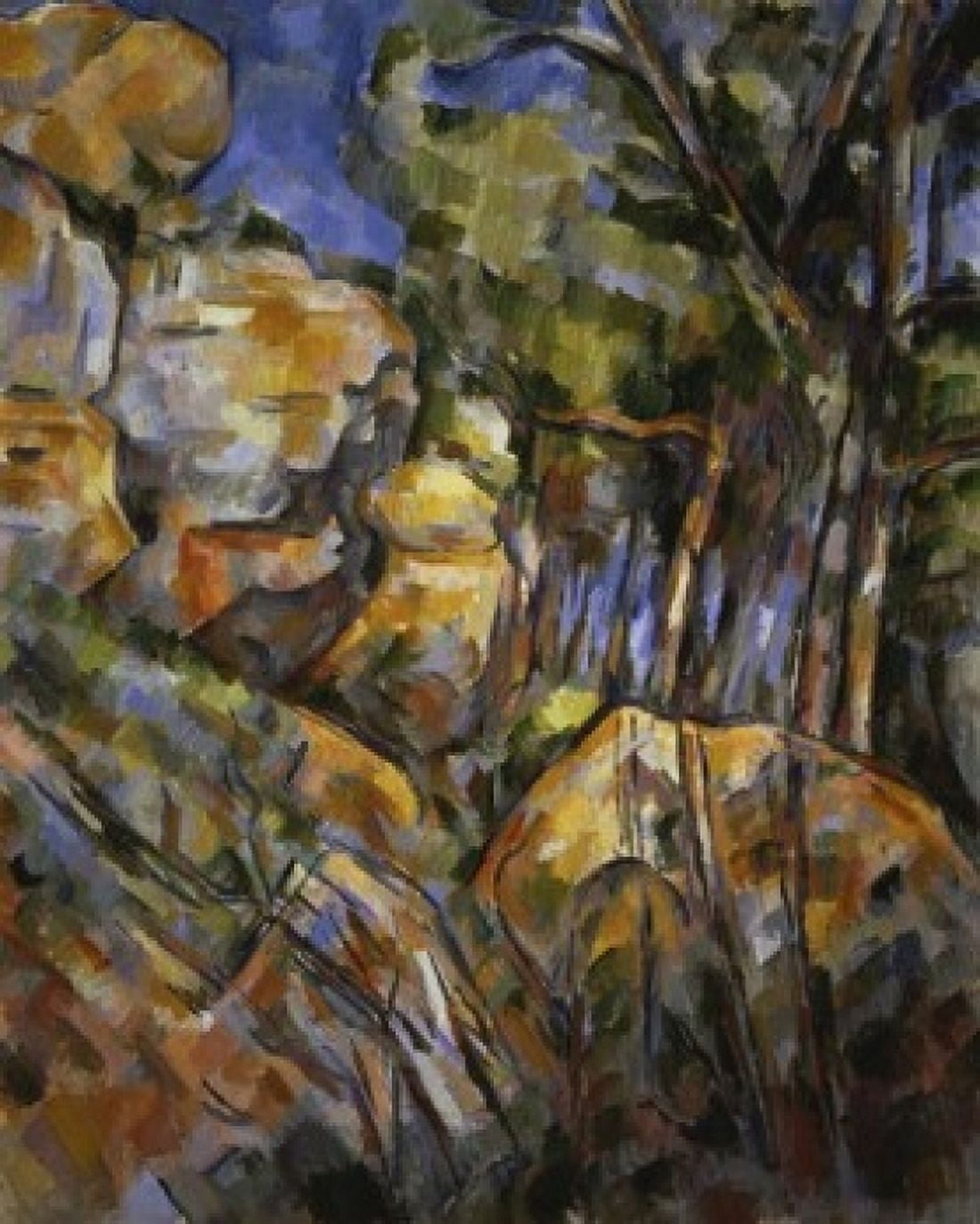Le Paysage des Dernieres Annes Paul Cezanne (1839-1906French) Oil on canvas Canvas Art - Paul Cezanne (24 x 36)