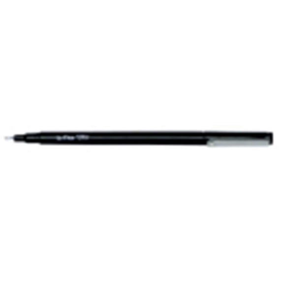 Le Pen Non-Toxic Pen - Micro Fine Tip, Black, Pack 12