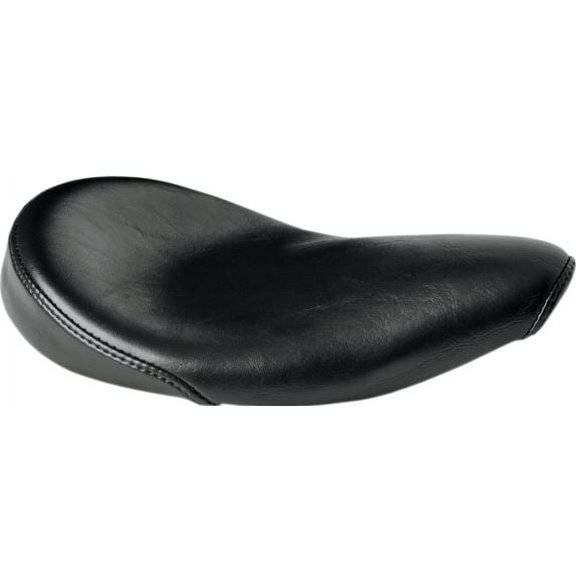 Le Pera Buddy Boy Deep Dish Seat Black Smooth 15"L X 13"W (L-106)
