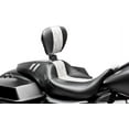 thumbnail image 1 of Le Pera Outcast GT Seat w/Backrest Black/White (LK-987BRGTWDM), 1 of 1
