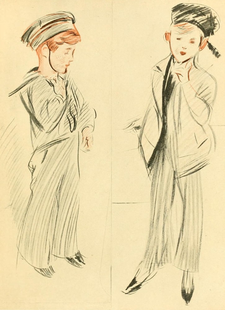 Le Petit Matelot Canvas Art - Paul Csar Helleu (24 x 36)