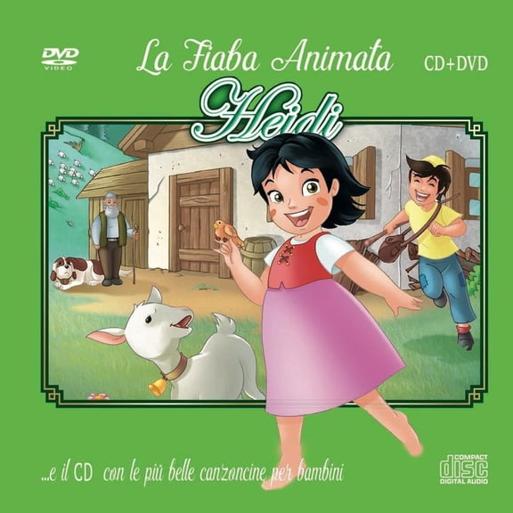 Le Piu` Belle C Le Pi Belle Canzoncine & Fiabe Cd Audio + DVD di Heidi Idea Regalo per ba (CD)