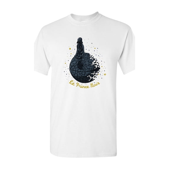 Le Prince Noir Darth Vader Prince Star Salih Gonenli Artworks Funny DT Adult T-Shirt Tee