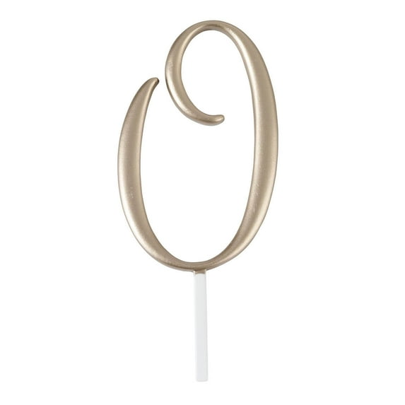 Le Prise Monogram Number Cake Topper