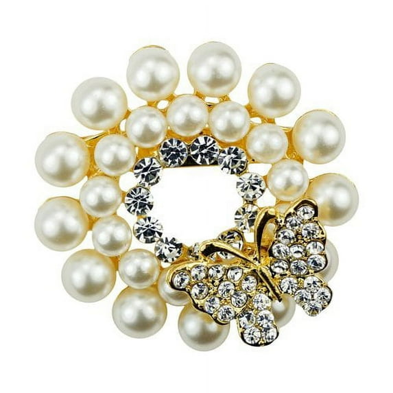 Le Prise Rhinestone Brooch